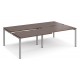 Adapt 1600mm Deep Sliding Top Double Back to Back Bench Desk